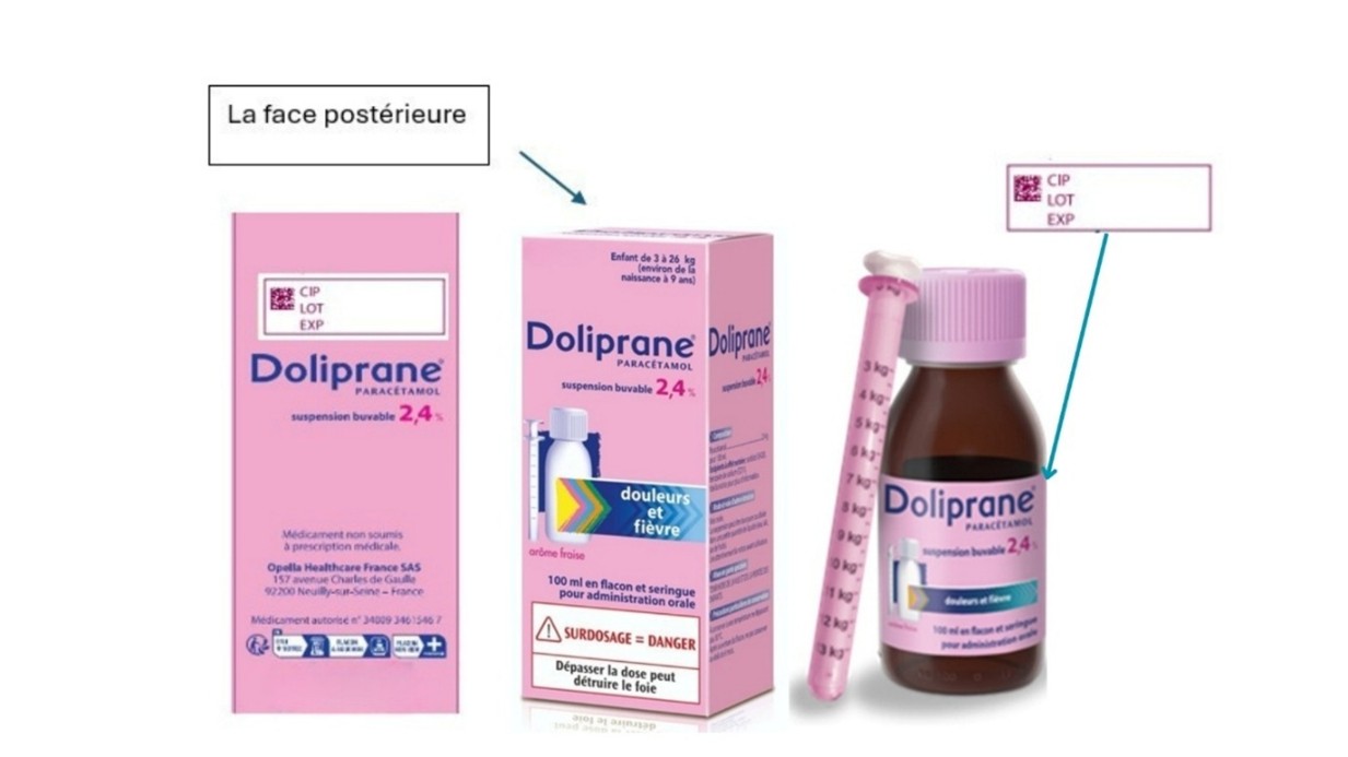 Doliprane - Rappel de lots